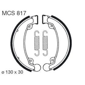 TRW Brake shoes rear Daelim / Honda / Kymco 50-500 69-05