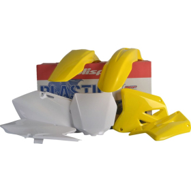 POLISPORT Body Kit Yellow / White Suzuki RM 125-250 01-08