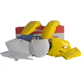 POLISPORT Body Kit Yellow / White Suzuki RM 125-250 01-08