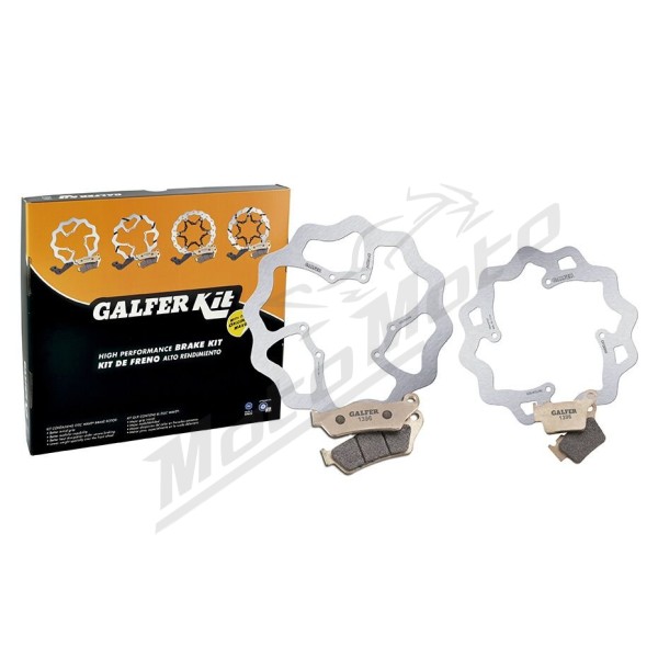 GALFER Brake kit OEM Replacement Yamaha WR 250-450cc 16-25