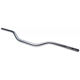 UNIVERSAL HANDLEBAR ALUMINIUM Ø25,4mm 802mm (Ø22mm ends)