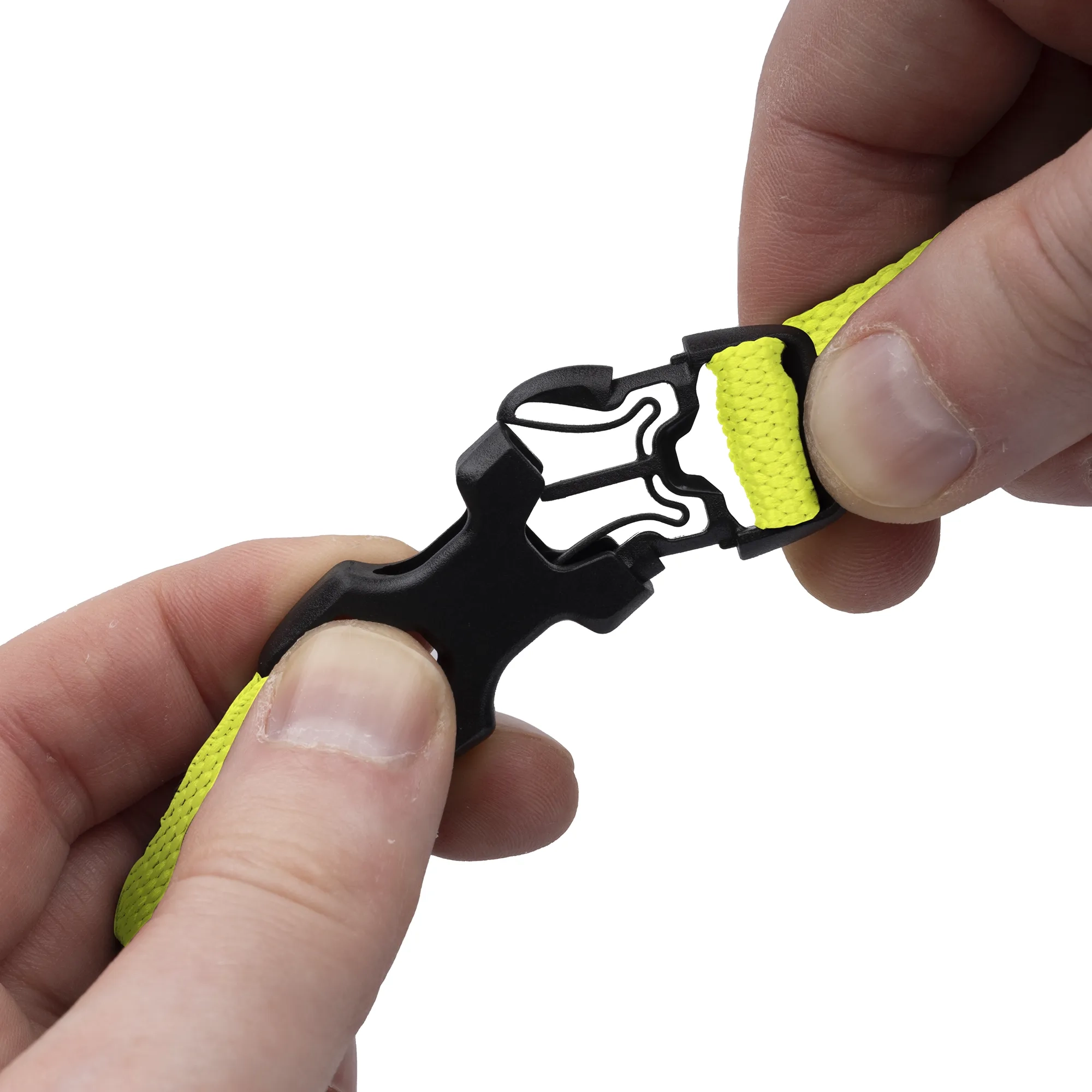 Oxford Atlas B-Clip 26mm x0.8M Fluorescent Yellow (Pair)