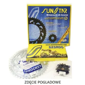 SUNSTAR Chain and sprocket set 525RTG1 Aprilia RSV / Tuono 1000 98-05