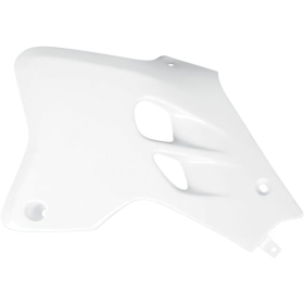 UFO Replacement Radiator Shrouds Yamaha YZ 80 93-01 White