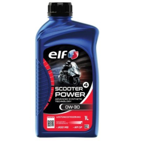ELF Scooter 4 Power 0W-30 DE ADV SYN Oil 4T 1L