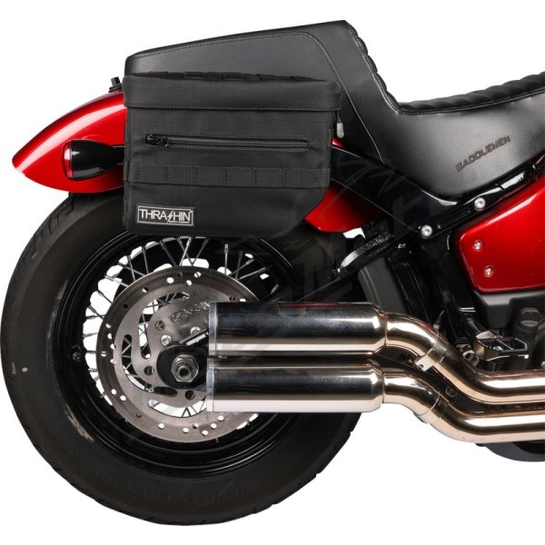 THRASHIN SUPPLY CO. Essential Saddlebags Harley Davidson FLD / FLDE / FLFB 1340-1923cc 82-24