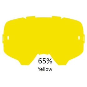 Leatt Velocity akinių stikliukas geltonas 79%