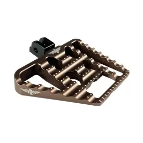 HEINZ BIKES Mini-FloorBoard Front Footpeg Harley Davidson FLDE / FLSL / FXBB / FXST / FXLRS 1750/1923 18-25