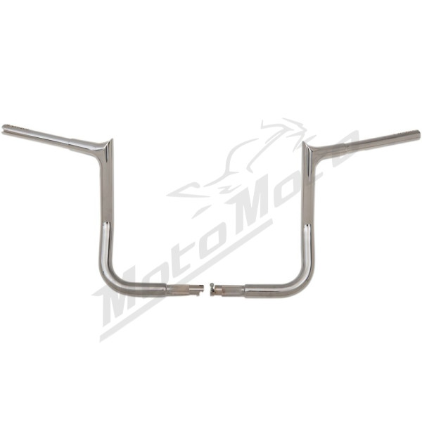 FAT BAGGERS INC. 1-1/4" EZ Install Pointed Top Handlebar Chrome 32mm 91,5cm (30,5cm)