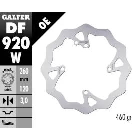 GALFER Wave® Front Brake Rotor Sherco SE / SEF / SEF-R / SE-R 250-300cc 14-22