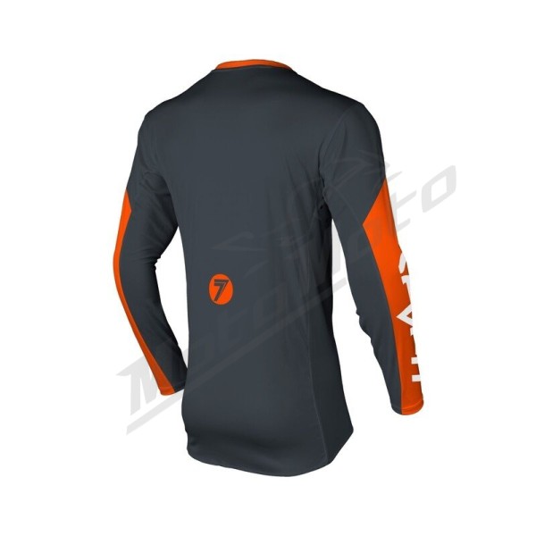 SEVEN Rival Rift youth Jersey - charcoal
