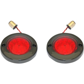 CUSTOM DYNAMICS ProBEAM® Flat Bezel Rear LED Turn Signals Harley Davidson FLHR / FLHRC 1340-1750cc 86-22
