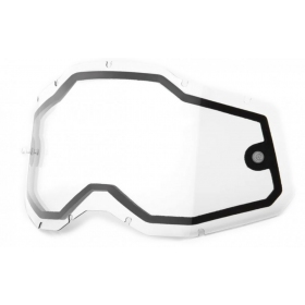 Off Road Goggles 100% Accuri 2 / Strata 2 / Racecraft 2 Dual Clear Lens