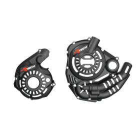 Racetech Sankabos ir Generatoriaus dangtelių apsaugos Yamaha Tenere 700 2025 Juoda