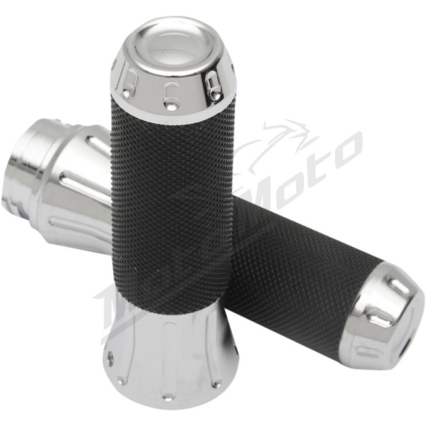 DRAG SPECIALTIES Custom Grips Harley Davidson FLD / FLH / FLHC / FLHR / FLHRC / FLHRCI / FLHRI 1450-1690cc 80-15