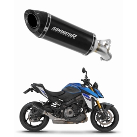 Suzuki GSX-S 1000 / 1000 GT / 950 2025 Dominator Exhaust Silencer Muffler HP8 BLACK + dB killer
