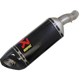 AKRAPOVIC Slip-On Line Muffler Carbon Fiber Yamaha MT / R25 / R3 250-300 15-24