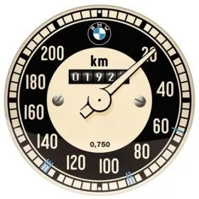 Apvali lentelė BMW - TACHOMETER Ø35cm