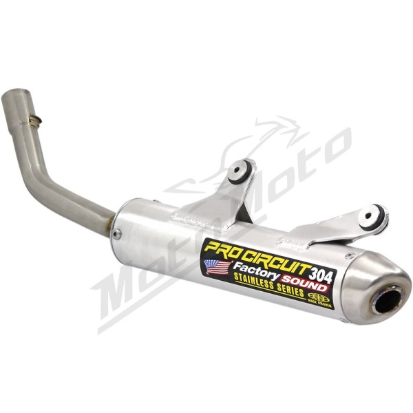 PRO CIRCUIT 304 Silencer Stainless Steel/Aluminum Beta RR 250/300 14-18