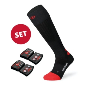 Set of Lenz Heat sock 4.1 toe cap + rcB 1200 battery