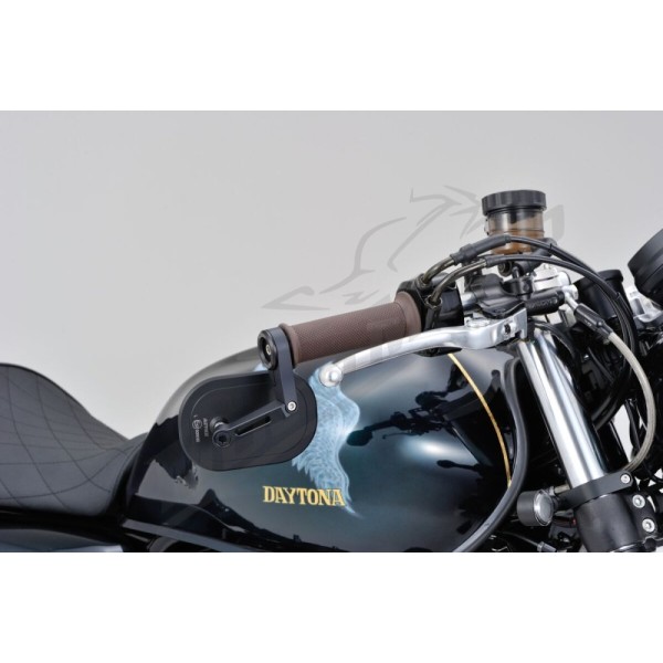Universalus veidrodėlis vairo galuose DAYTONA D-MIRROR-16 VF2 1vnt