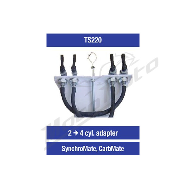 OPTIMATE TECMATE Adapteris 2-4 cilindrų sinhronizatoriams ir karbiuratoriams