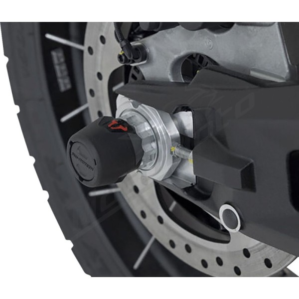 SW-MOTECH Rear Axle Slider Ducati Desert / Monster / Multistrada / Panigale 821-1200 14-24