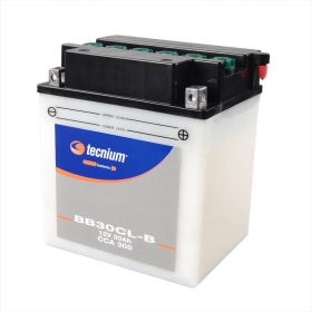 TECNIUM Battery Conventional with Acid Pack - BB30CL-B 12V 30Ah