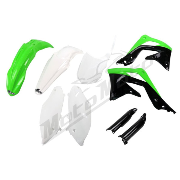 UFO Replacement Full Body Plastic Kit For Kawasaki KXF 450cc 13-15