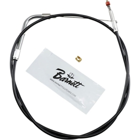 BARNETT Black Vinyl Throttle/Idle Cable Harley Davidson 1450-1690CC 2000-2015