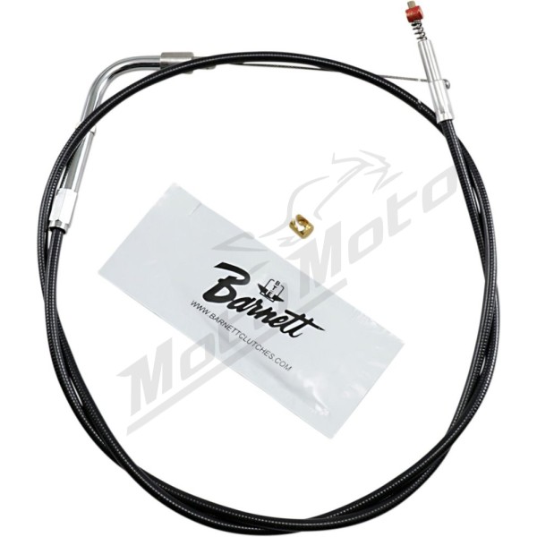 BARNETT Black Vinyl Throttle/Idle Cable Harley Davidson 1450-1690CC 2000-2015