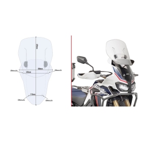 Givi slankiojantis stiklas HONDA CRF1000L 16-19