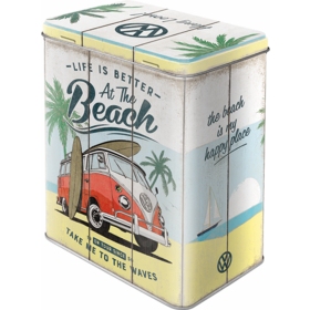 Box VOLKSWAGEN BULLI BEACH 20x10x14cm