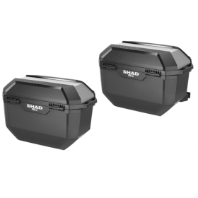 SHAD Side storage boxes black TR27 50x27.5x34cm