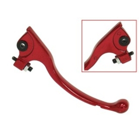 Brake lever Tec-X DERBI / HM MOTO / RIEJU / SHERCO 50-125cc 2003-2013 Red