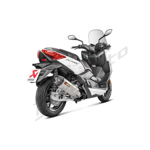 AKRAPOVIC Slip-On Nerūdijančio plieno / anglies pluošto duslintuvas Yamaha YP 125 17-20