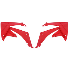 Radiator covers red CEMOTO HONDA CRF 250-450cc 2009-2013