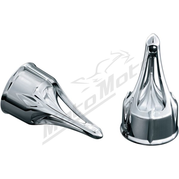 KURYAKYN Priekinės ratų ašies dangteliai Harley Davidson FLD / FLHR / FLHRC / FLHTC / FLHX / XLH / XL 500/1977 80-24