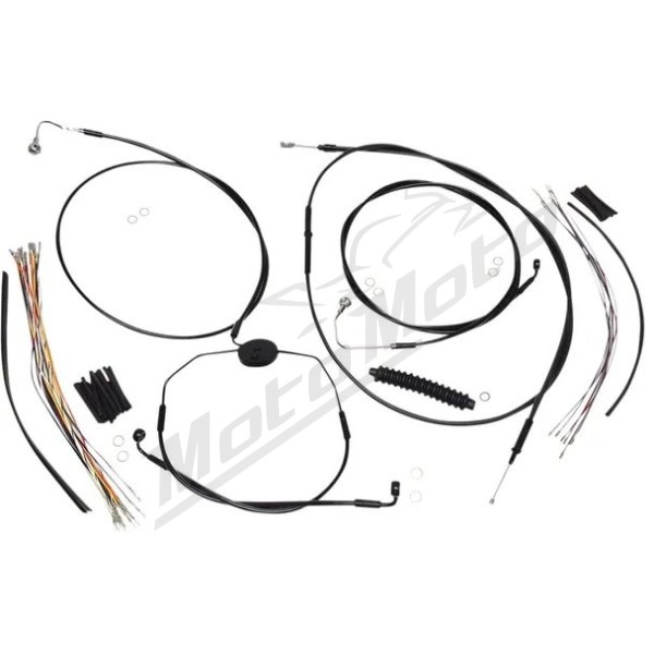 MAGNUM SHIELDING XR Handlebar Installation Kit Black 30.5/35.5cm Harley Davidson FLTR / FLTRSE3 / FLTRU / FLTRX / FLTRXSE 1584/1800 09-13