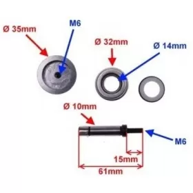 SALE! Water pump repair kit APRILIA LEONARDO 250cc 4T 99-01