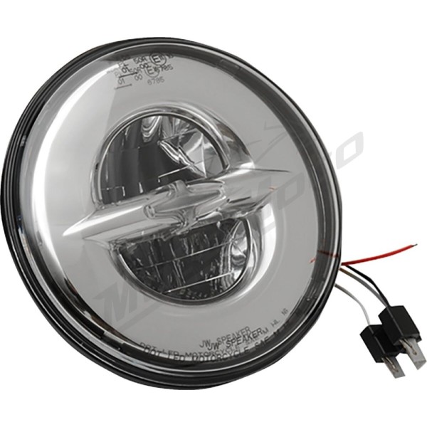 DRAG SPECIALTIES Universal 7 Reflector Style LED Headlamp 178mm