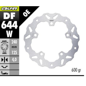 GALFER Rear brake disc Kove 800x Pro 23-25