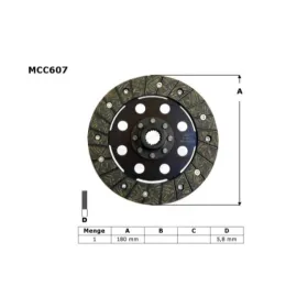 TRW Clutch Disc BMW K1200 RS/GT 97-05