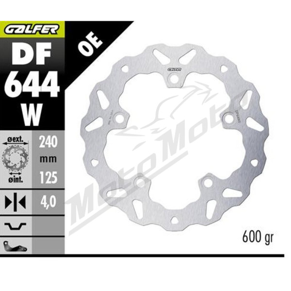 GALFER Rear brake disc Kove 800x Pro 23-25