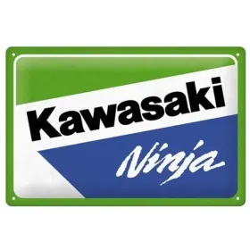 TIN SIGN KAWASAKI NINJA 20x30 