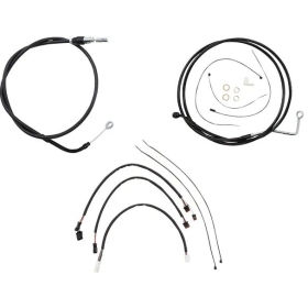 MAGNUM SHIELDING XR Handlebar Installation Kit Black 30.5/35.5cm Harley Davidson FLH / FLHT / FLHX / FLHXST 1750/1977 21-24 