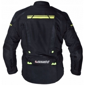 LEOSHI LONGO black textile jacket for men