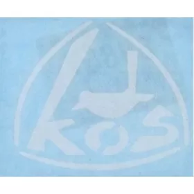 Lipdukas "KOS" Baltas