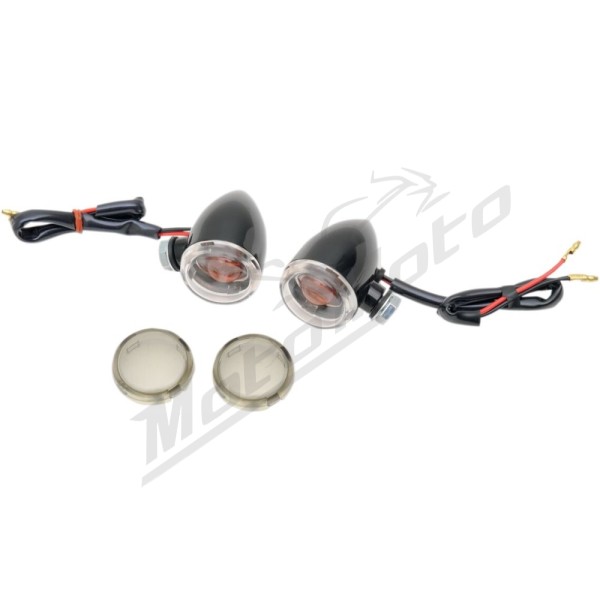 DRAG SPECIALTIES Universal Mini Deuce Marker Lights 34,9mm