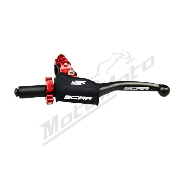 SCAR Universal Flex Lever + Perch Black - Red Adjuster